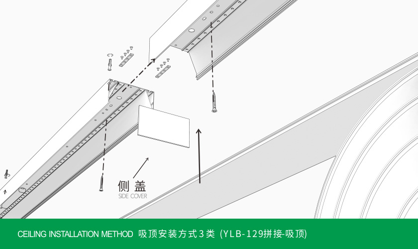 吸頂安裝3類